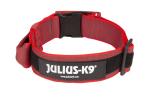 Dog collar Julius-K9 red - 50mm x 47-67 cm with handle (CLH5K9HB-4) (3)