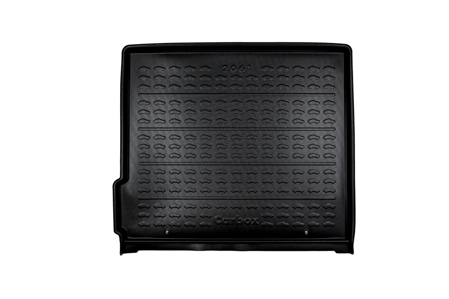 Boot mat suitable for BMW X5 (F15) 2013-2018 Carbox Form PE rubber - black