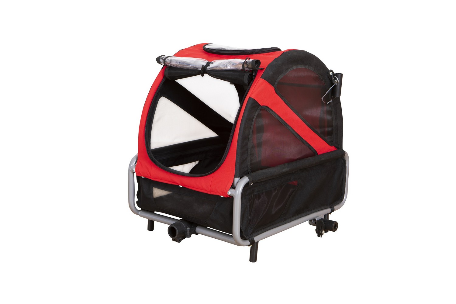 Remorque vélo pour chien DoggyRide Mini20 Trailer rouge