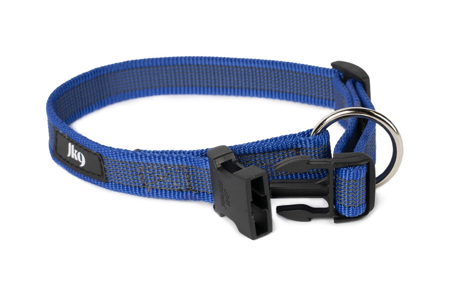 hoekpunt Product Graan Halsband Julius-K9 blauw - 20mm x 27-42 cm | PetWareShop