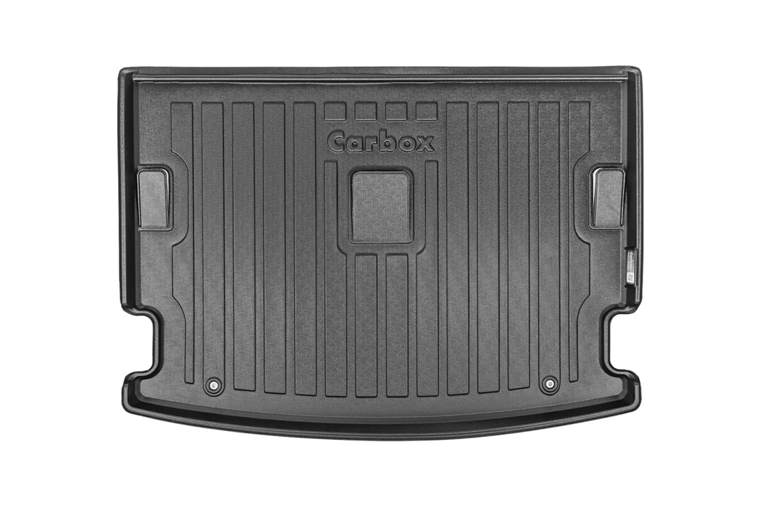 Boot mat suitable for Dacia Jogger 2022-present Carbox Form PE rubber - black