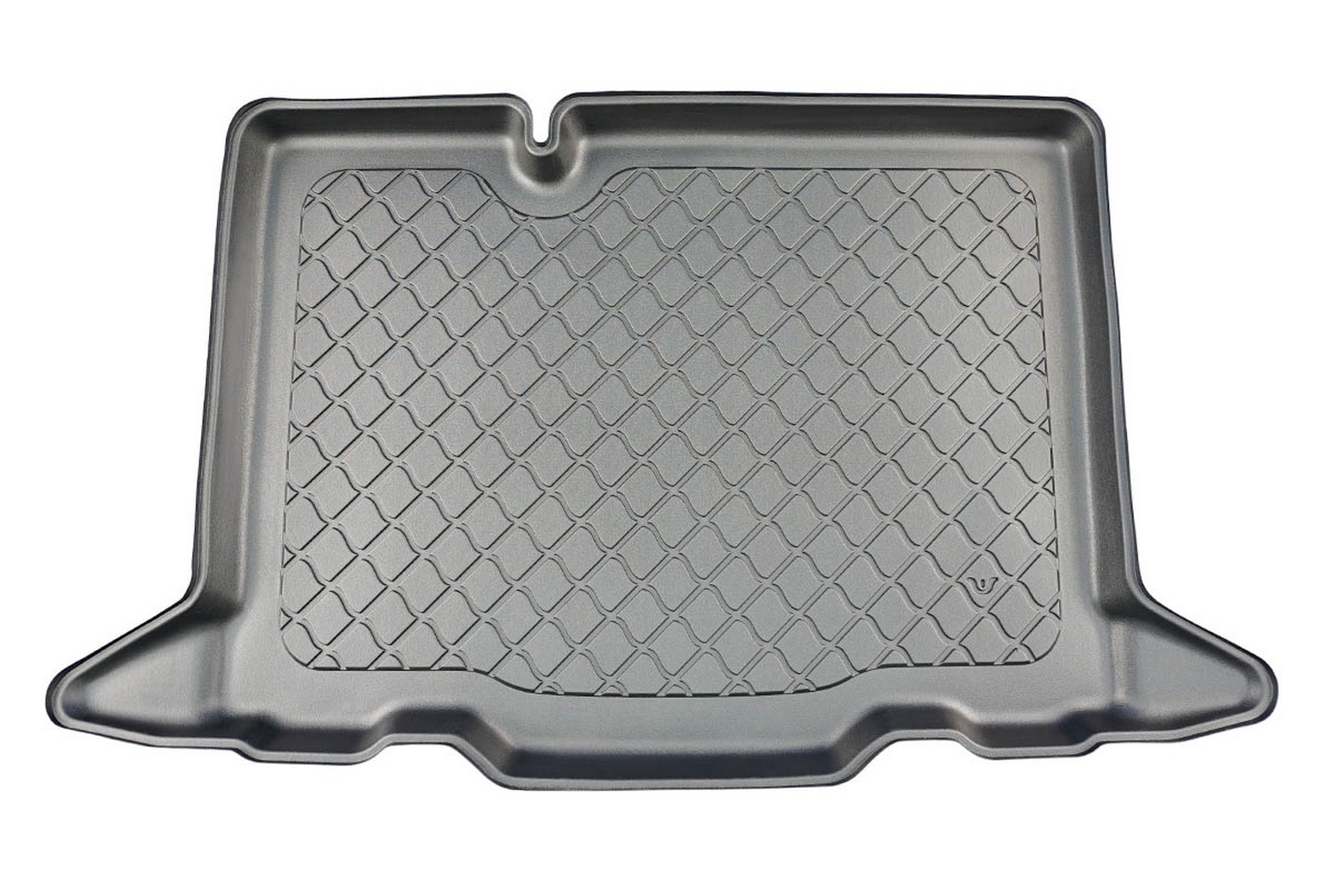 Boot mat suitable for Dacia Sandero III 2020-present 5-door hatchback Guardliner anti slip PE/TPE rubber Boot mat suitable for Dacia Sandero III 2020-present 5-door hatchback Guardliner anti slip PE/TPE rubber