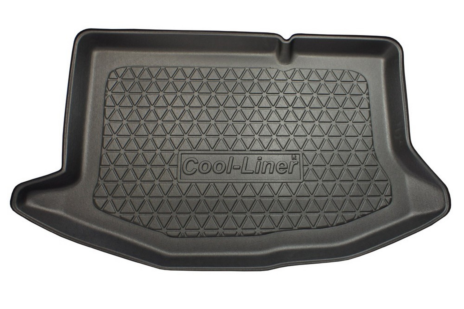 Boot mat suitable for Ford Fiesta VI 2008-2013 3 & 5-door hatchback Cool Liner anti slip PE/TPE rubber