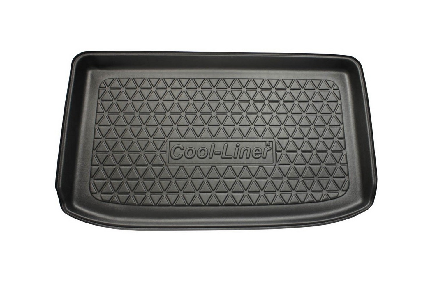 Boot mat suitable for Ford Fiesta VI 2008-2017 3 & 5-door hatchback Cool Liner anti slip PE/TPE rubber