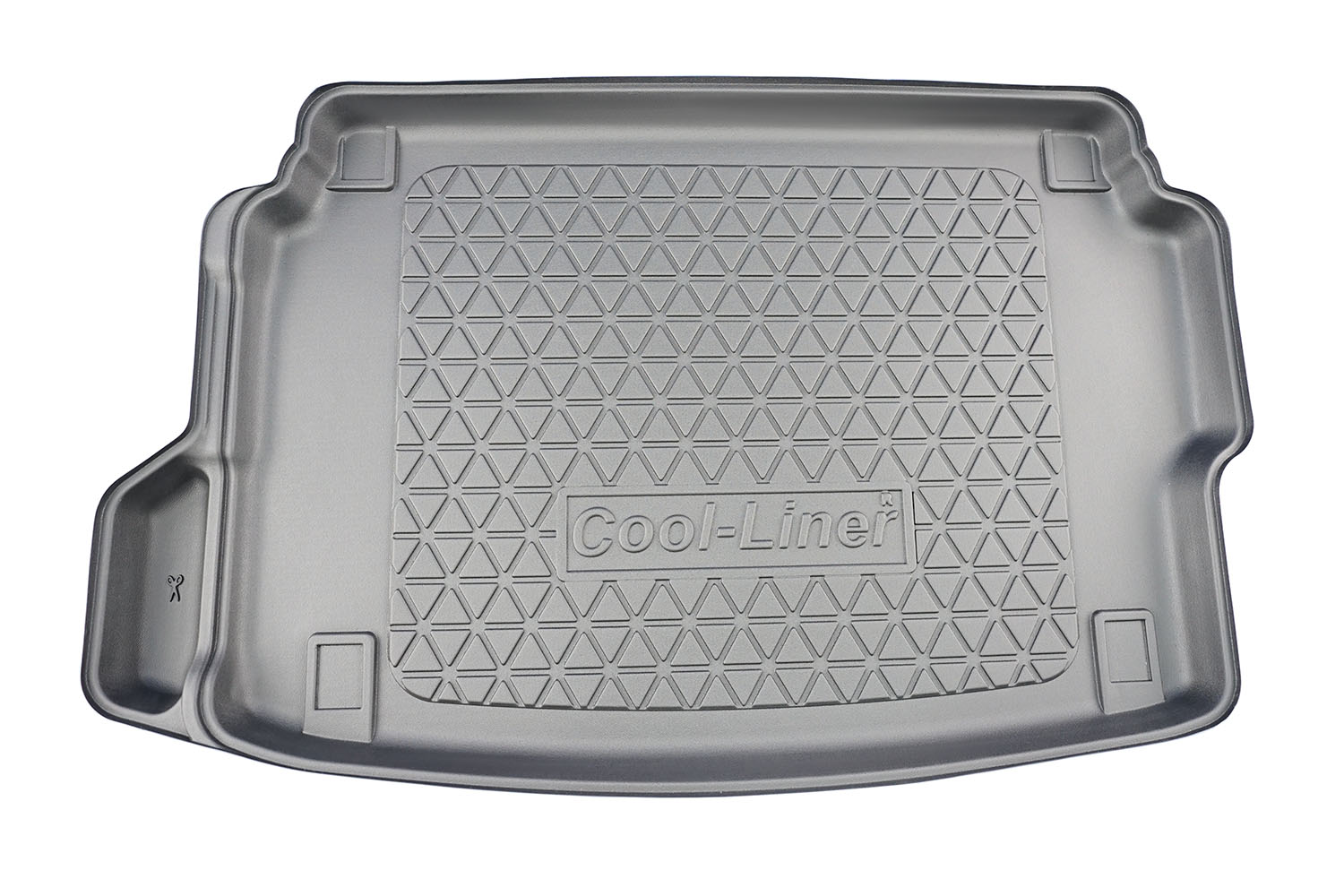 Boot mat suitable for Hyundai Bayon (BC3 CUV) 2021-present Cool Liner anti slip PE/TPE rubber