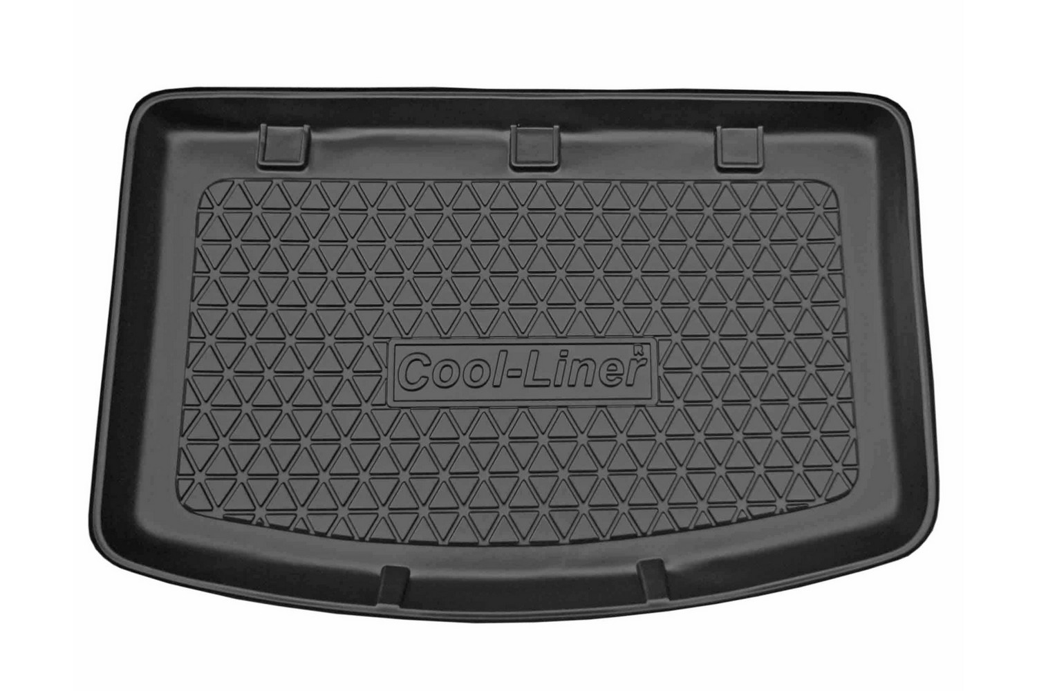 Boot mat suitable for Kia Rio (UB) 2011-2017 5-door hatchback Cool Liner anti slip PE/TPE rubber