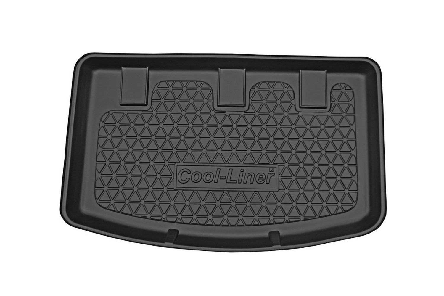 Boot mat suitable for Kia Rio (UB) 2011-2017 5-door hatchback Cool Liner anti slip PE/TPE rubber