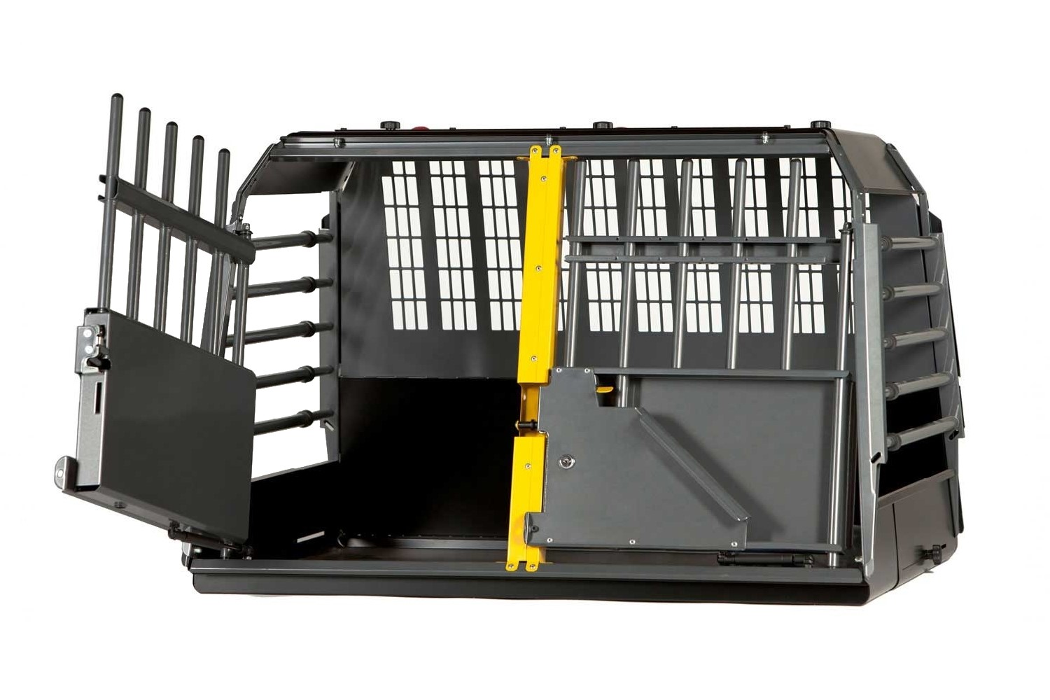 Stabiler Kofferraumschutz auch als Hundebox für Skoda Kodiaq