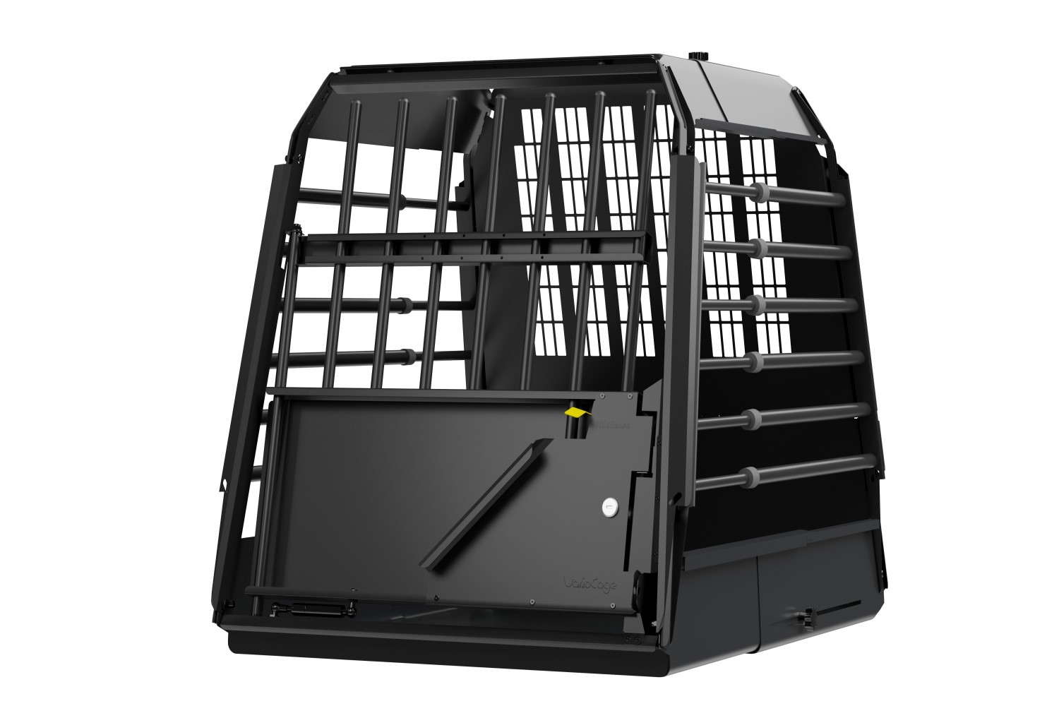 Dog crate suitable for Mercedes-Benz Vaneo (W414) 2002-2005 Kleinmetall VarioCage Black Edition Maximum Dog crate suitable for Mercedes-Benz Vaneo (W414) 2002-2005 Kleinmetall VarioCage Black Edition Maximum