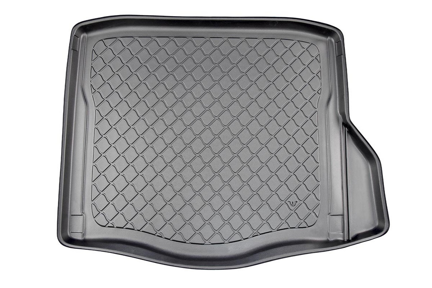 Boot mat suitable for Mercedes-Benz CLA (C117) 2013-2019 4-door coupé Guardliner anti slip PE/TPE rubber Boot mat suitable for Mercedes-Benz CLA (C117) 2013-2019 4-door coupé Guardliner anti slip PE/TPE rubber