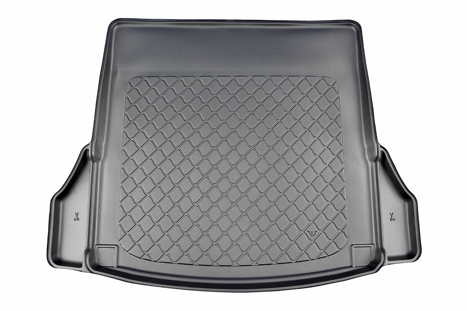 Boot mat suitable for Mercedes-Benz CLA (C118) 2019-present 4-door saloon Guardliner anti slip PE/TPE rubber Boot mat suitable for Mercedes-Benz CLA (C118) 2019-present 4-door saloon Guardliner anti slip PE/TPE rubber