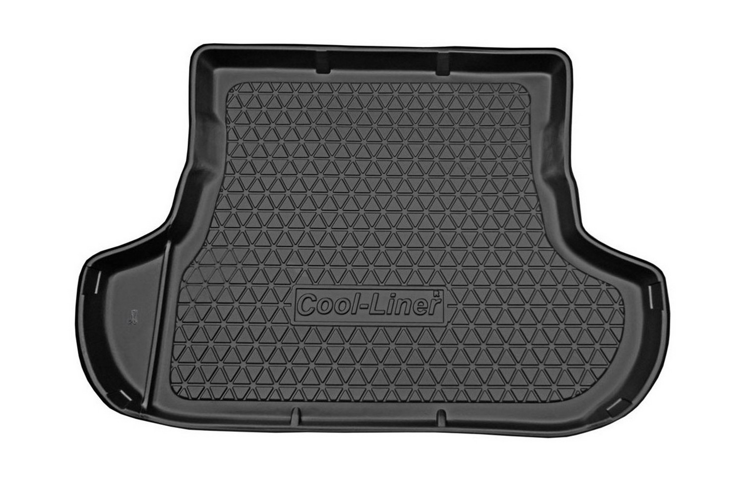 Boot mat suitable for Mitsubishi Outlander II 2007-2012 Cool Liner anti slip PE/TPE rubber