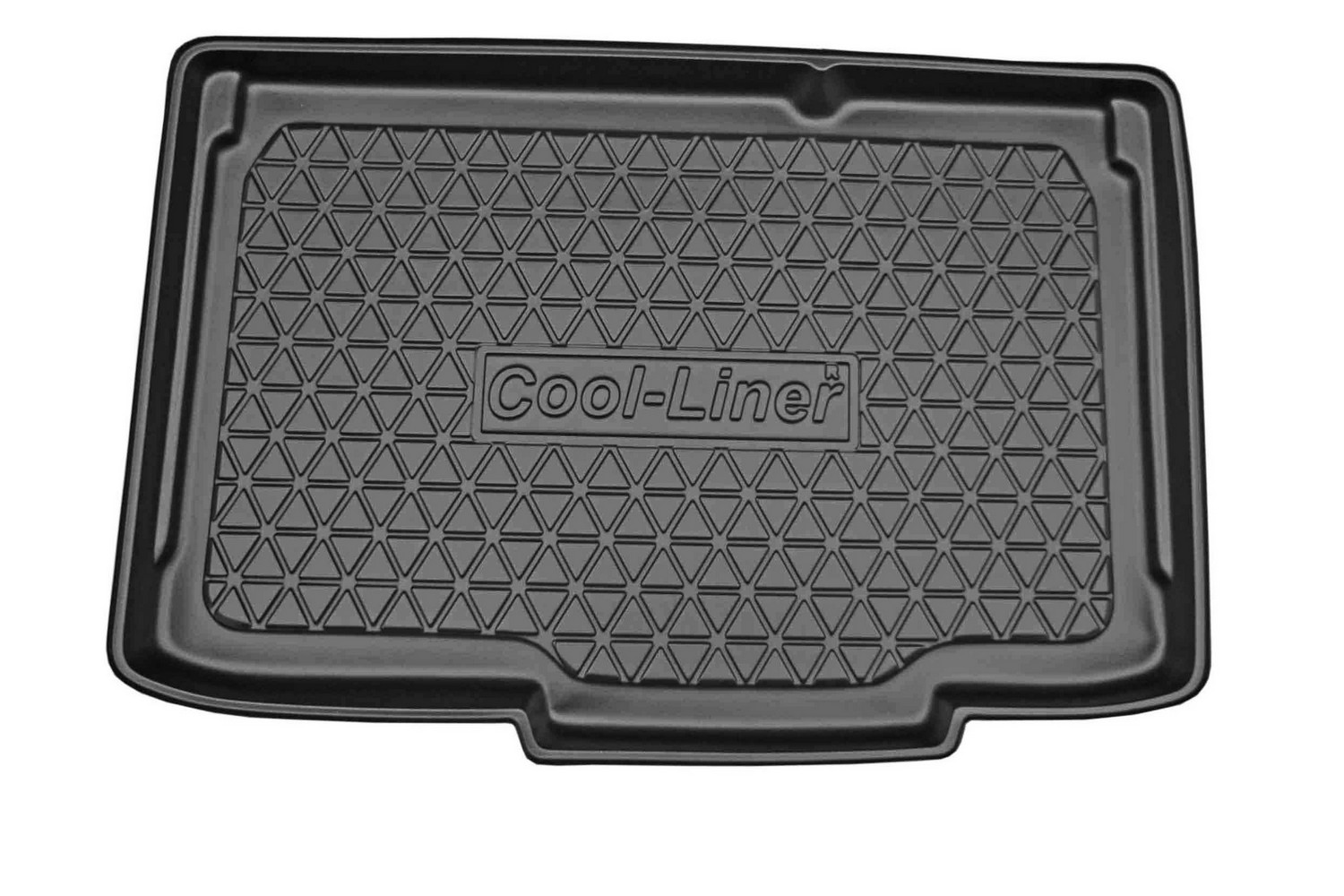 Boot mat suitable for Opel Corsa E 2014-2019 3 & 5-door hatchback Cool Liner anti slip PE/TPE rubber