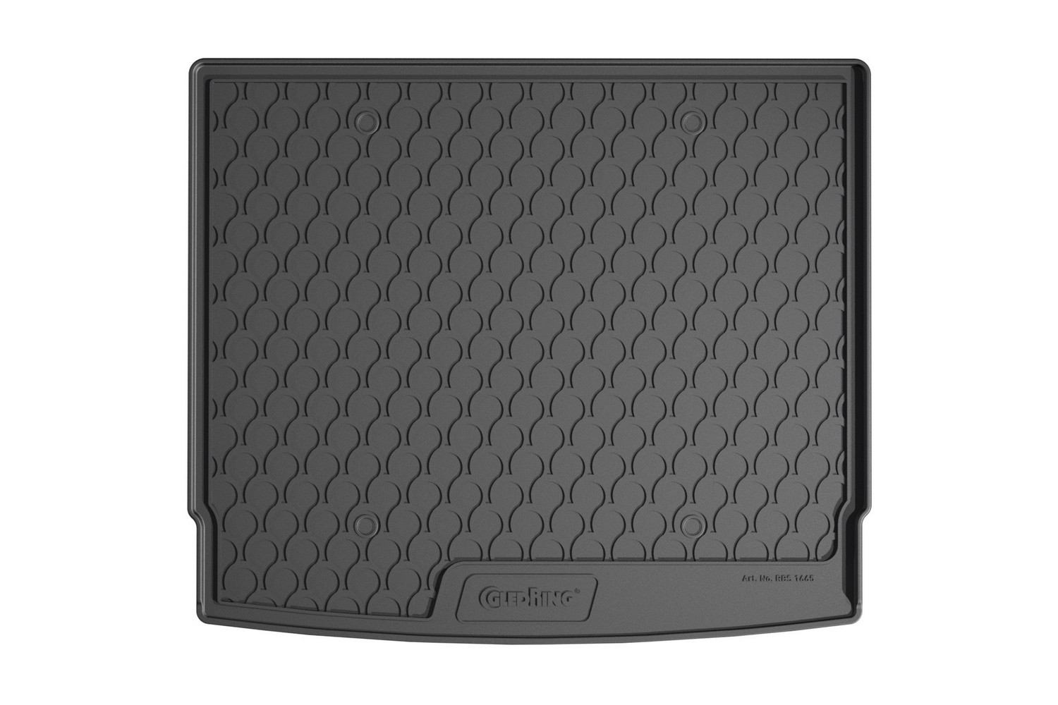 Boot mat suitable for Peugeot 3008 III 2024-present anti slip Rubbasol rubber