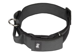 Dog collar Julius-K9 black - 50mm x 47-67 cm with handle (CLH2K9HB-4) (1)