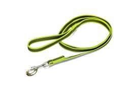 Dog leash Julius-K9 anti-slip neon - 20mm x 2m with handle (CLH35K9HR-2) (1)