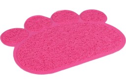 Cat litter mat Pitou fuchsia 45 x 60 cm (CLM5CMFM-2) (1)