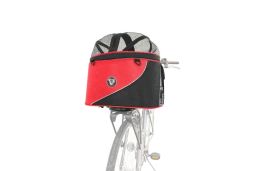 Dog bicycle basket DoggyRide Cocoon XL red (DBB1DRCC-1#) (1)