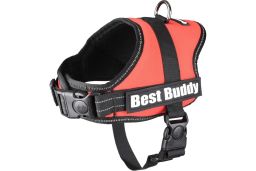 (har2flpl-s) Dog harness Best Buddy Pluto blue S (1)