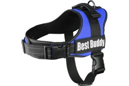 (har3flpl-xxl) Dog harness Best Buddy Pluto neon green XXXS (1)