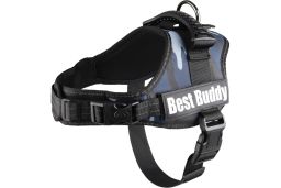 (har9flpl-m) Dog harness Best Buddy Pluto jungle camouflage XS (1)