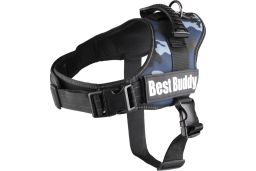 (har9flpl-xxl) Dog harness Best Buddy Pluto jungle camouflage XL (1)