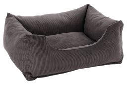 Dog bed Celeste grey - 65 x 50 x 20 cm (PCB1FLCP-1) (1)