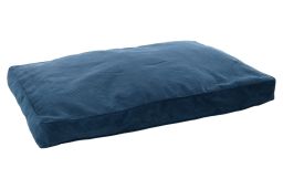 Dog cushion Celeste dark blue - 100 x 70 x 12 cm (PCB2FLCL-2) (1)