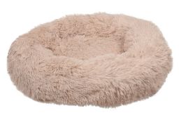 Dog bed Krems beige - ø50 x 18 cm (PCB8FLKR-1) (1)