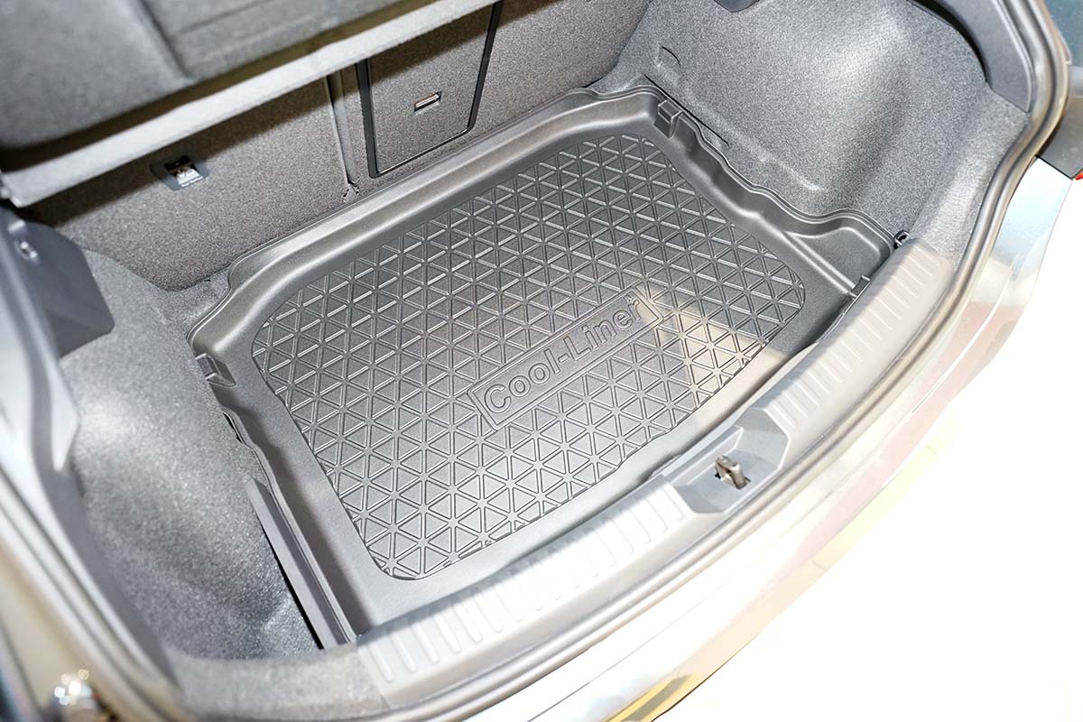 Kofferbakmat geschikt voor Seat Leon (KL) 2020-heden 5-deurs hatchback Cool Liner anti-slip PE/TPE rubber