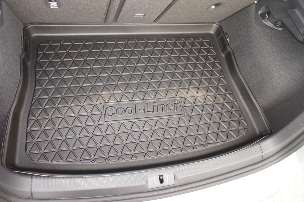 Kofferraumwanne für VW Golf VII 2012-2019 Schragheck 3D Gummi Kofferra