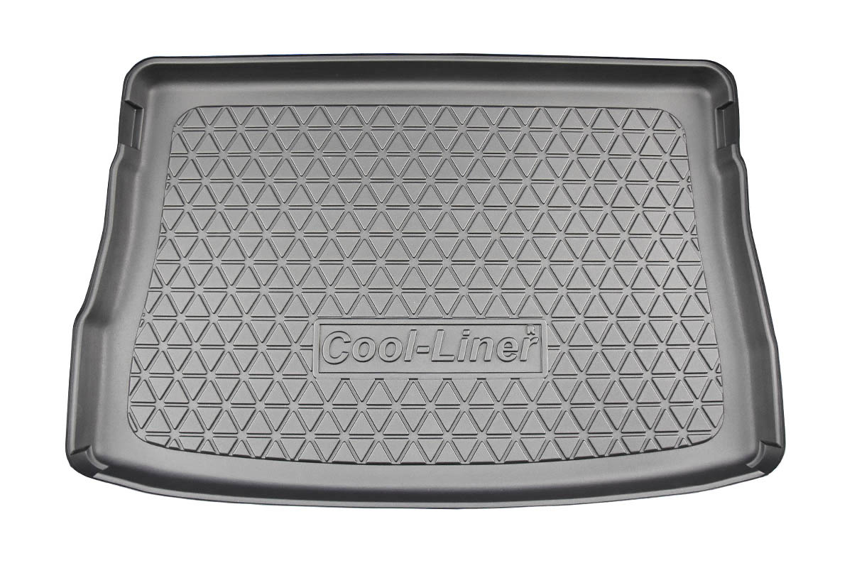 Boot mat Volkswagen Golf VIII (CD) 2019-present 5-door hatchback Cool Liner anti slip PE/TPE rubber (3)