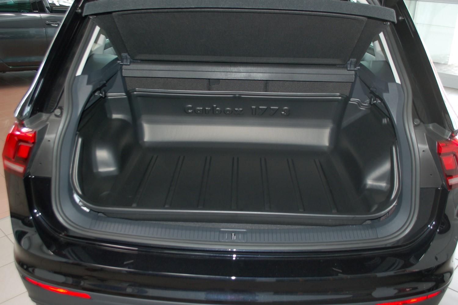 Kofferraummatte mit Ladekantenschutz für VW Tiguan 1 5N Bj. 2007-2015
